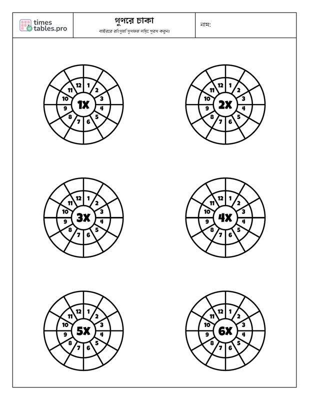 Composite multiplication wheels preview