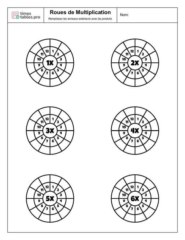 Composite multiplication wheels preview